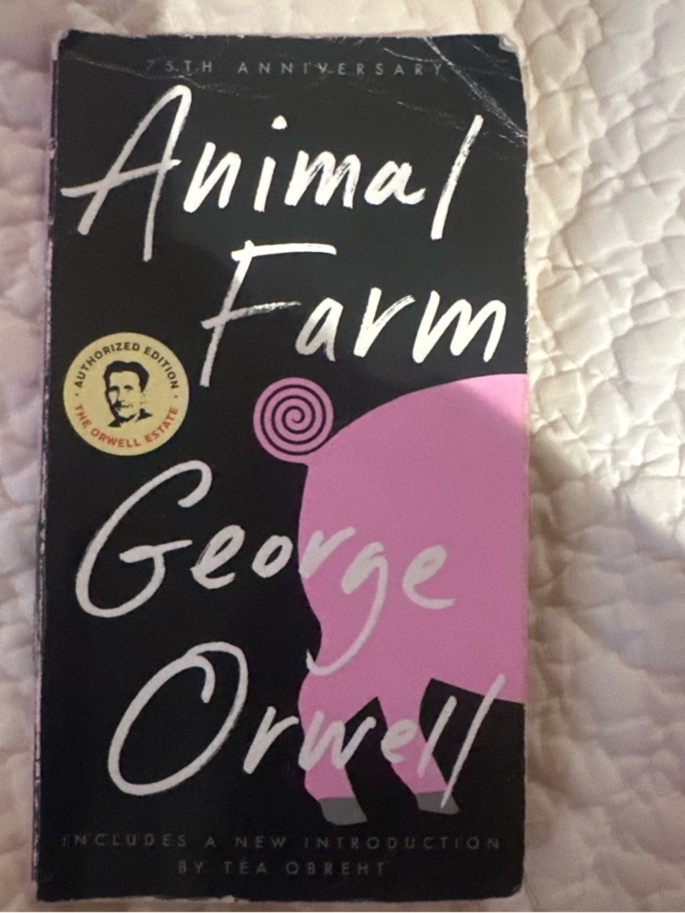 Animal Farm by George Orwell — Black and Pink Paperback